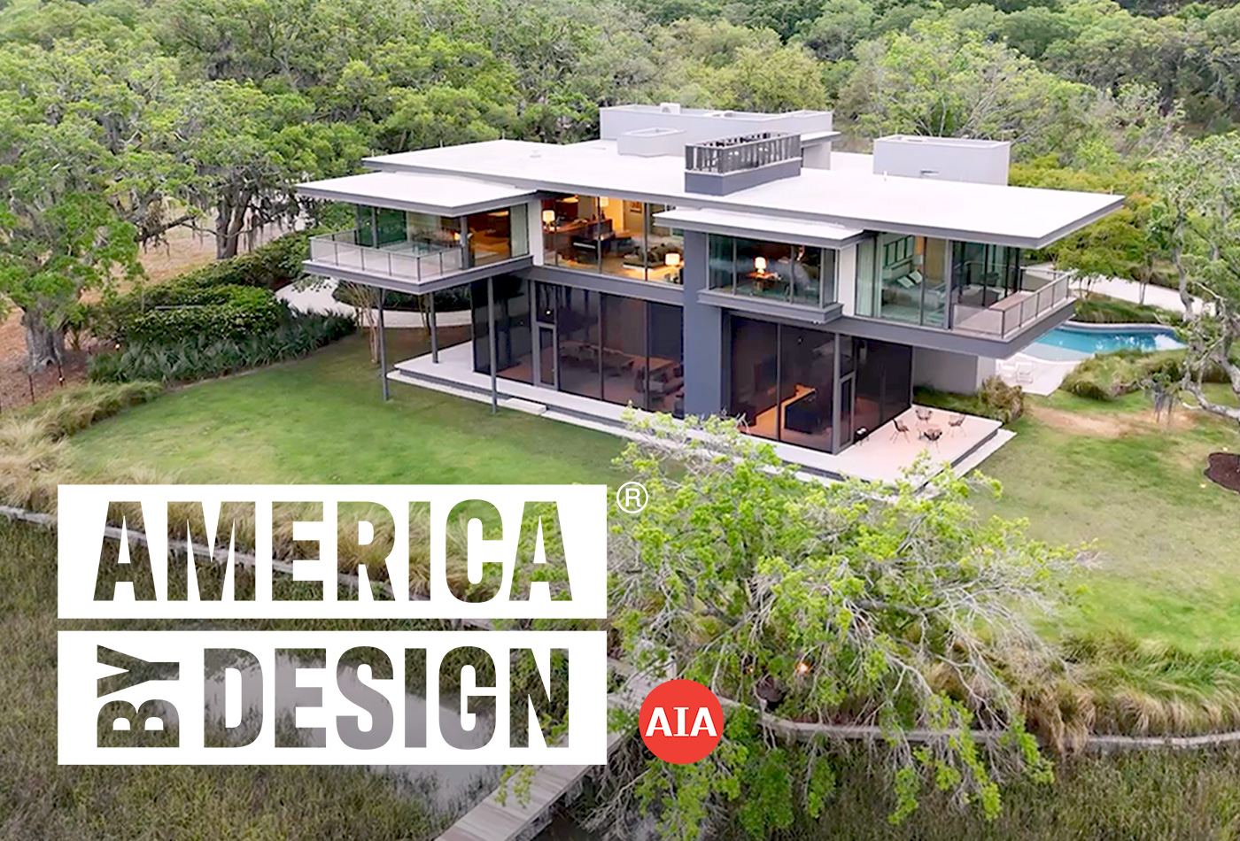 America ByDesign episode featuring Hope's Windows Jamestown175 Impact, James Island Residency designed by Steven Harris Architects