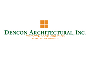 Dencon Architectural logo, Hope's local sales representative, find sales rep on map