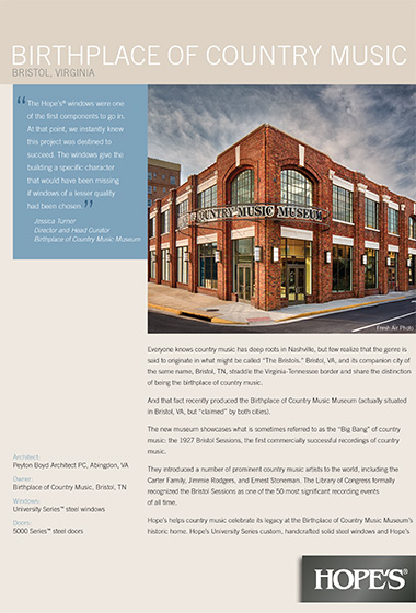 HOPES Birthplace of Country Music thumbnail