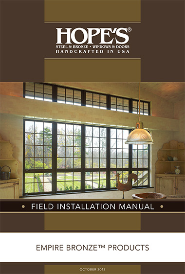 HOPES Field Installation Manual Bronze thumbnail