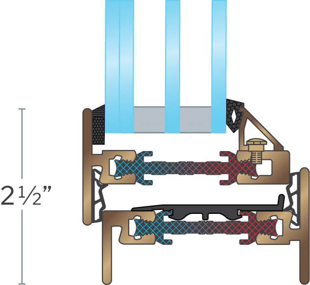 Evo300 operable profile bronze, Hope's Windows products
