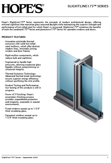 SlightLine175™ Series Technical Binder