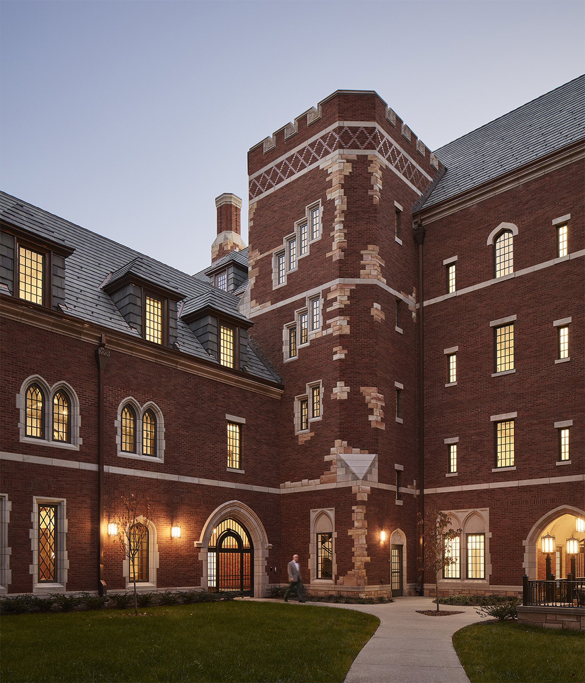 Hope's Windows provided custom hot-rolled steel windows & doors to southeast university