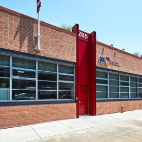 Hopes energy efficient thermal steel windows installed in FDNY EMS station green renovation.