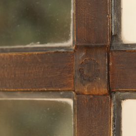 Historic steel window with Hope’s overlock-style muntins