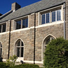 Steel replacement windows for historic church