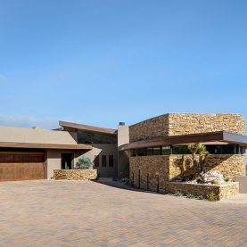 Scottsdale, AZ residence with Hope's custom windows.