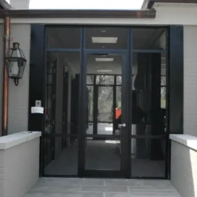 Private residence in Missouri featuring high end screen door by Hopes Windows.