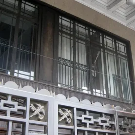 shanghai Custom House Window above Entry