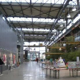 Urban Outfitters building interior, highlighted by new Hopes Windows and Doors.