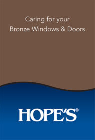 Caring for Bronze Windows & Doors